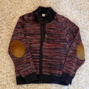 Little Marc Jacobs Multicolor Sweater with Brown Elbow Patches
